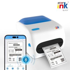 Starink เครื่องพิมพ์ฉลากสินค้า บาร์โค้ด ใบเสร็จ ใบปะหน้าจัดส่ง ปริ้นผ่านมือถือ เชื่อม USBBluetooth