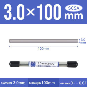 Carbide Rod Hard Alloy Round Rod Milling Cutter Drill Bit Cutter Bar Round Bar Diameters 1.0mm To 10mm