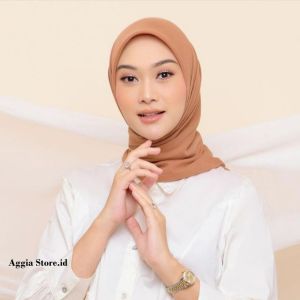 HIJAB SEGI EMPAT PARIS PREMIUM BASIC JAHIT TEPI ANTI LETOY| KERUDUNG SEGI EMPAT PARIS PREMIUM