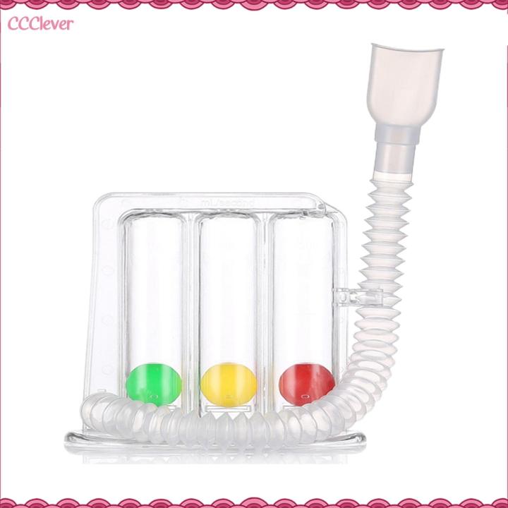 CCClever Deep Breathing Exerciser Breathtrainer Incentive Spirometer