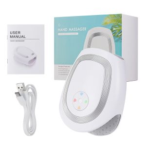 Electric Hand Massager With Compression Wireless Hand And Finger Massager Air Pressure Kneading Wrist Massager Gift for Mom Dad