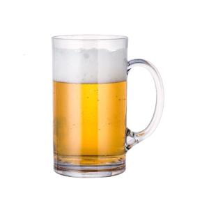 Shatterproof Beer Mug Unbreakable Acrylic Drinking Cups Juice Glasses for Milk Champagne Cup Kitchen Bar Party Water Cup