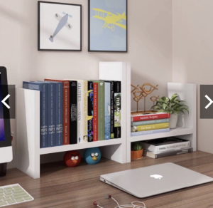 [Freeship MAX] Kệ Sách Gỗ Lắp Ghép Để Bàn Học Gỗ MDF Dày Dặn-  Kệ Sách Mini Giá Để Sách Để Tài Liệu Văn Phòng