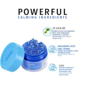 OMG Oh My Glow 5% Niacinamide Bright Barrier Moisture Gel | 2% Cica B-5 Calming Moisture Gel 45g