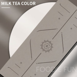 PU Coconut Fiber Material Frosted Natural Rubber Yoga Mat Eco-Friendly Anti-Slip with The Original Unique Alignment