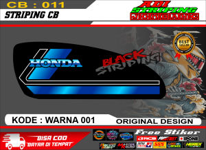 STRIPING CB 100 LAMA VARIASI 011