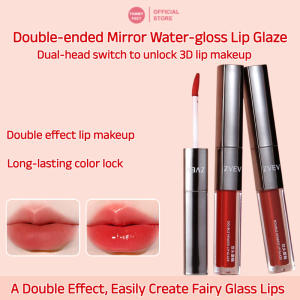 【FAMMY FAEY】Double-Headed Lip Glaze Female Mirror Water-Gloss Lip Gloss Does Not Fade and Does Not Stick to the Cup Lipstick Authentic Official Flagship Store