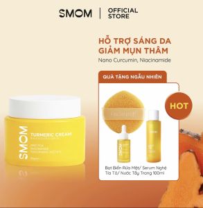 Nghệ Mặt Sáng Da Smom Hết Mụn Thâm Sạm nám tàn nhang dưỡng da trắng hồng an toàn cho mọi loại da
