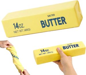 Halloween Wet Butter Stick Squishy Toy Slow Rebound Soft TPR Stress Relief Sensory Fidget Decompression Happy Halloween Gift for Kids Adults