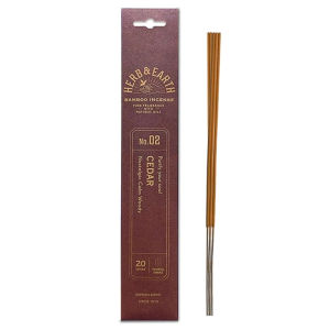 [Nippon Kodo] Herb and Earth Series | Bamboo Incense 20 Sticks | Made with Natural Oils