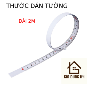 Thước Kim Loại Dán Tường Tiện Lợi( CÓ SẴN KEO DÁN)  Dùng Dán Bàn Máy Cơ Khí Bàn Mộc