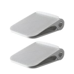 NCNC(OKDEALS01) Anti-slip Shoe Storage Rack Adjustable Plastic Shoes Tray Creative Space Saving Shoe Holder for Home