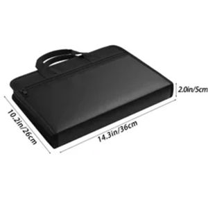 Fireproof Document Bag Large Waterproof Document Storage with Lock Hard-Shell Organizer File Package for Letter A4 Files Laptop Passports Money