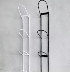 Rak Helm Minimalis Rak Helm Gantung Tinggi 50 sampai 1 Meter Dipasang di Dinding Logam