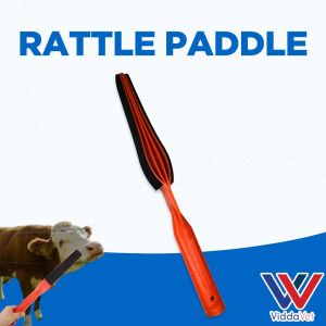 Flapper Effective Rattle Paddle for Animal Training Behavior Correction Tool for Dogs Horses and Livestock