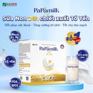 Sữa PaPamilk Gold hỗ trợ loãng xương bcalivinghcm giúp hồi phục chứa Tổ Yến nguyên liệu nhập khẩu châu âu thơm ngon dễ uống