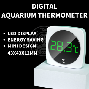Nepall Energy Saving Digital Led Display Aquarium Fish Tank Temperature Thermometer