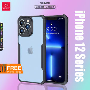 Xundd [ORIGINAL] Beatle Clear Hybrid Shock Proof Armor Case for iPhone 12 mini / iPhone 12 /  12 Pro / iPhone 12 Pro Max