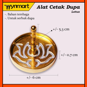 Alat Pembentuk / Cetakan Dupa Bubuk Incense Seal