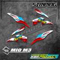 [COD] Stiker MIO M3 striping MIO M3motor YAMAHA motor sticker variasi ...