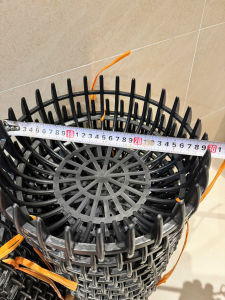 Chậu giả gỗ trồng lan chậu bí chậu giả đất cứng và nhẹ dễ dàng vận chuyển bền chống va đập chống phai màu chịu nắng nóng rất tốt