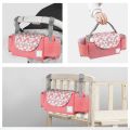 Baby Upgraded Stroller Bag Mummy Multifunction Baby Stroller Car Bag Organizer Pouch Storage Bottle Cup Holder Bag 0452. 