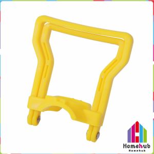 Homehub Multifunctional Creative Round Handle for Water Barrel Folding Holder Handle Lifter Blue Yellow