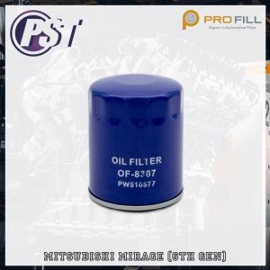 PST Oil Filter PW510577 (OF-8307) - Mitsubishi Mirage (6th Gen) 2013-16