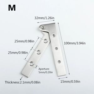 SVSAKZ168 2PCS Chicken beak Hidden Hinges Inset Seven-word Damping Pivot Hinge Home Hardware 360 Degree Rotating Invisible Door Pivot Hinge Kitchen Cabinet