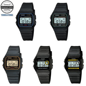 Time&Time Casio นาฬิกาข้อมือ รุ่น F-91W F-91W-1DG F-91W-3DG F-91WG-9QDF F-94WA F-94WA-8DG F-94WA-9DG