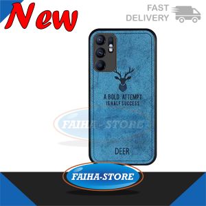 CASE OPPO RENO 6 5G Cloth Jeans Canvas SoftCase Pelindung Belakang