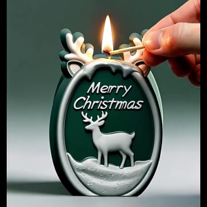 Reindeer Silicone Mold For Soap Christmas Home Decoration Grade Silicone Mold for Epoxy Resin