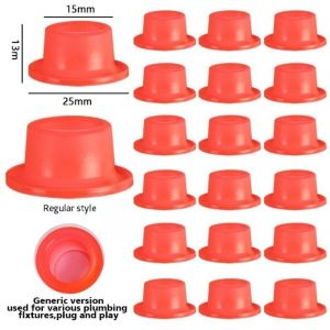 10/30/50Pcs Silicone Faucet Leak-proof Sealing Washers - Valve Pipe Hose Prevent Drip Leakage Plugs