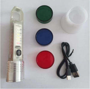 1500M Oudoor torch light Super Bright Powerful Flashlight LED Lighting Portable LED Flashlight with Side Light and Strong Magnets for Camping Hiking