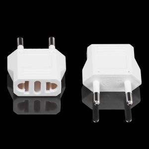 MELODI 1PC Power Supply Charger Socket AC Outlet EU Plug Adapter Electric Plug Converter Plug Adapter Power Adapter