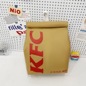 JENL McDonalds KFC Schoolbag Creative Large Capacity Backpack Bag Crossbody Bag for Parent-child Bag