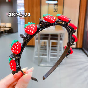 BANDO ANAK KOREA MOTIF DESAIN LUCU HAIRBAND BANDANA ANAK BAHAN PLASTIK AK32 ZIORRA