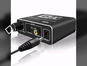 [MS] ดิจิตอลเป็นอนาล็อก   ชิปคู่ตัวแปลง   ดิจิตอลไฟเบอร์โคแอกเชียลเป็นอะนาล็อกอะนาล็อกแปลง