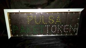 Lampu Pulsa Paket Token kuning hijau putih