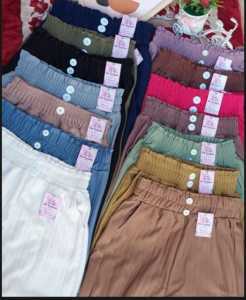 {HARGA PROMO} 100RIBU DAPAT 3PCS CELANA WANITA KULOT HORNET KANCING / HORNET PANT / CELANA KULOT HORNET KNIT TEBAL