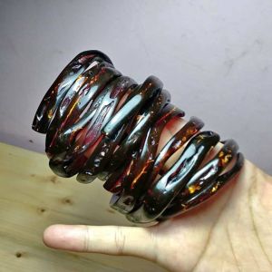 Gelang Akar Bahar Merah Natural Lentur Size Kantoran
