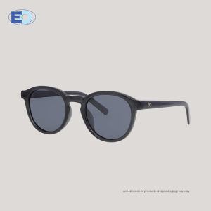EO Sunwear Sonja Round Plastic Full Rim Polarized UV Protection Sunglasses for Men & Women