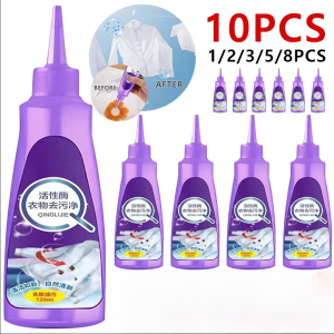 Powerful stain remover for clothes yellowing grease stains and blood stains