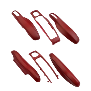 ที่หุ้มที่ห้อยกุญแจ ABS + PC ที่ใส่กุญแจรถหรูหราซองใส่กุญแจแบบมืออาชีพที่จับกุญแจเปลือกหอยซองใส่กุญแจพิเศษเหมาะสำหรับ Macan911