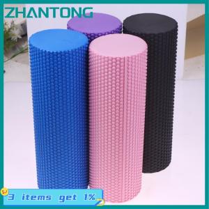 ZHANTONG Yoga Roller Round EVA Foam Cylinder Roller For Pilates Exercise Enhanced Home Workouts Diameter 10cm Length 30cm