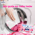 (Livestream) - Giấy Thơm Comfort Hương Mẫu Đơn Và Hoa Hồng Ohara 40 tờ/hộp, Dành Cho Máy Sấy Quần Áo, Tủ Đồ. 