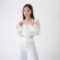 Gwen Sabrina Top / Blouse / Korean Top. 