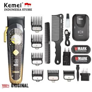 WMARK Hair Clipper Professional Wireless Charging Alat Cukur Rambut Mesin Cukuran 7000 RPM NG-130 NG 130 SET