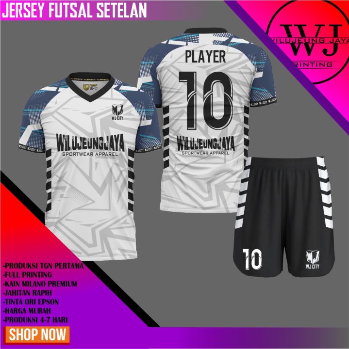 Jersey futsal puma design depan belakang best sale