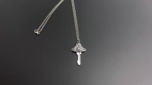 Punk Vintage Style Key Necklace Creative Personality Pendant for Men And Women Trend Jewelry Accessory